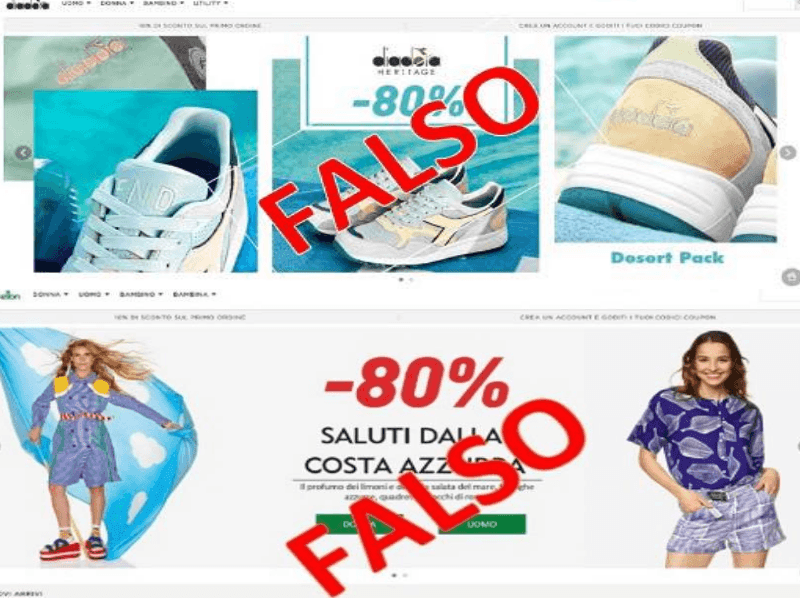 Nuove truffe telematiche: falsi siti online dei marchi Diadora e Benetton