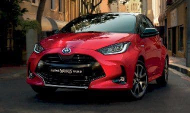 Nuova Toyota Yaris visibile da Autotorino