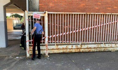 Travolta dal cancello dell'oratorio con bambini – Ferno