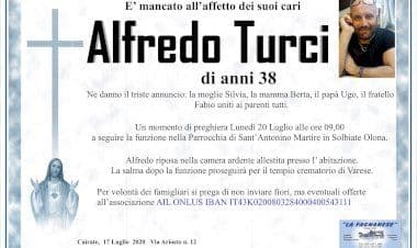 Fagnano, la ferita della  scomparsa di Alfredo Turci.