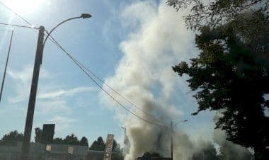 Casorate: incendio di veicolo