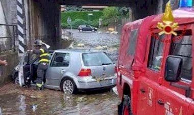 Maltempo e allagamenti in tutta la Provincia