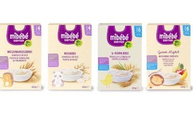 Migros richiama diverse pappe di cereali Mibébé. Allerta anche per i nostri frontalieri