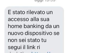 Occhio agli sms che chiedono informazioni bancarie: sono truffe. La Polizia rilancia l’allerta