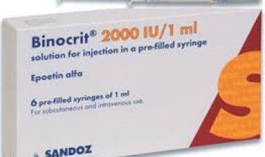 Risultati fuori specifica, ritirato un lotto dell’antianemico BINOCRIT