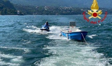Germania, imbarcazione alla deriva