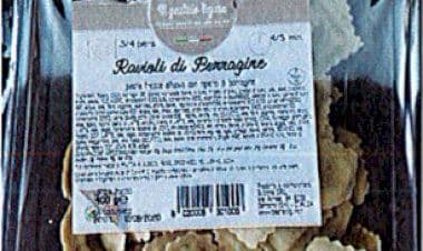 Problema con la catena del freddo, richiamati Ravioli di borragine Il Pastaio Ligure