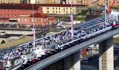 Genova: miracolo italiano, riapre il ponte