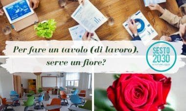 Sesto Calende: per fare un tavolo ci vuole un fiore