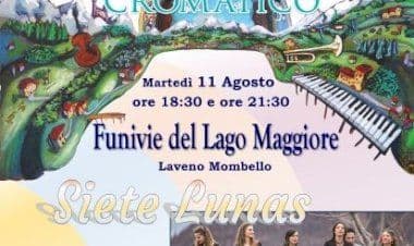 Laveno Mombello. Musica tradizionale Sud Americana con la formazione Siete Lunas
