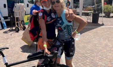 Fagnano Olona, impresa in rosa per due fagnanesi all'Ironmen sul lago Maggiore