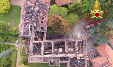 Castello Cabiaglio. I Vigili del fuoco ricercano persona dispersa