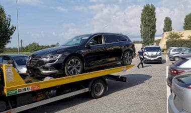 Lonate/Ferno la Polizia recupera auto extra ue