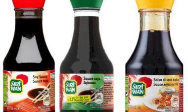 Salse di Soia Suzi Wan 125ml richiamate dai supermercati Tigros per possibile presenza frammenti di vetro.