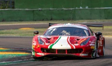 Rovera firma il primo trionfo con la Ferrari 488 a Imola