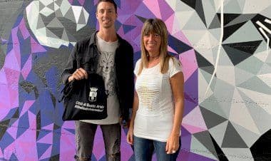 Busto: murales abbellisce la città: lo ha realizzato Iacopo Zeroli