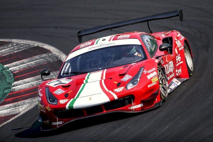 Pole e primo podio di Rovera sulla Ferrari nel Tricolore GT a Misano