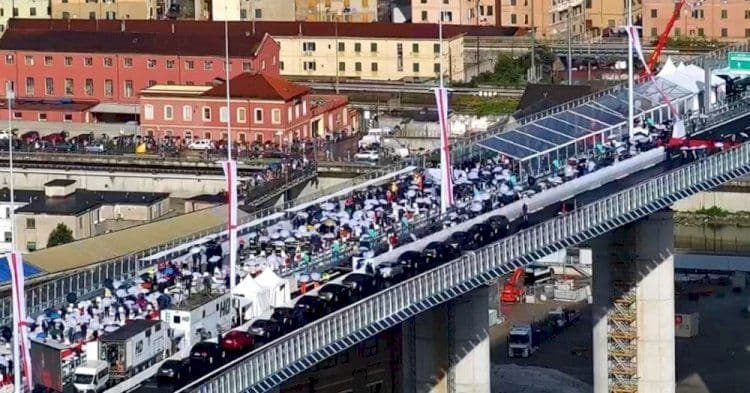 Genova: miracolo italiano, riapre il ponte