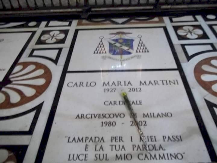 Il 31 Agosto del 2012 si spegneva il Cardinale Carlo Maria Martini. 