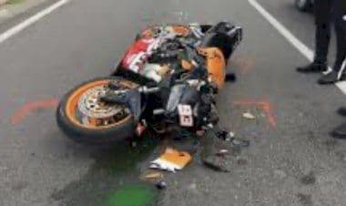 Somma Lombardo, cade dalla moto a Case Nuove