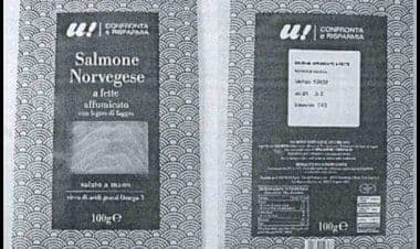 Anche i supermercati Unes richiamano il salmone norvegese affumicato per presenza di Listeria monocytogenes