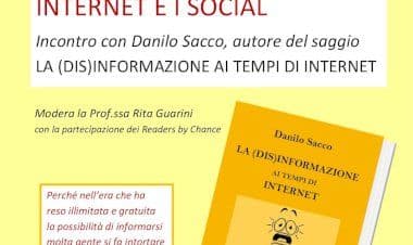 Castiglione Olona, Danilo Sacco presenta "La (dis)informazione ai tempi di internet"