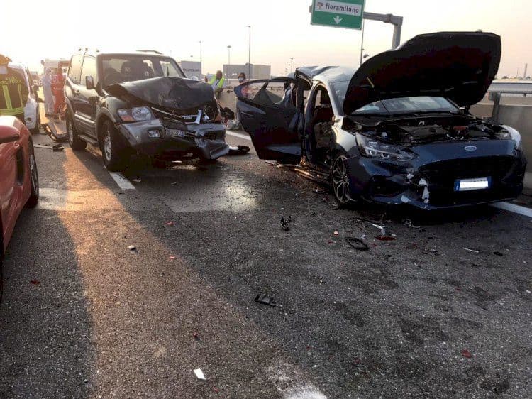 Autostrada A4: tre veicoli coinvolti in un grave incidente