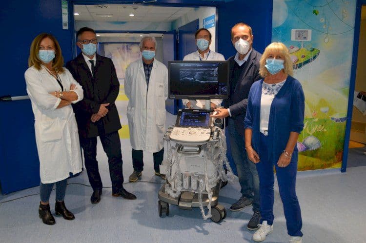 Tre sonde ultramoderne in dono alla Radiologia pediatrica da parte de Il Ponte del Sorriso