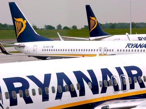 Rapporto choc, evitata la collisione in volo tra due aerei di Ryanair.