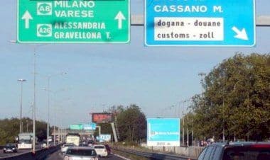 A8 Milano Varese: chiusure previste tra il 5 e il 9 ottobre