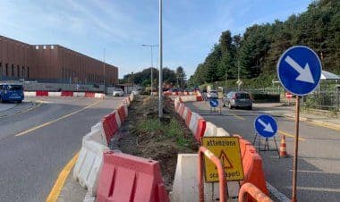 Varese, la rotonda fa discutere