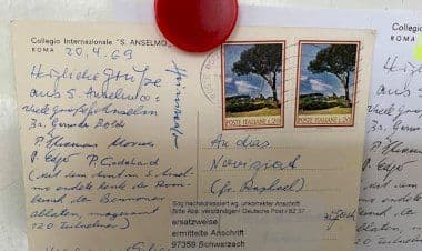 Germania. Cartolina arriva dopo 51 anni da Roma.