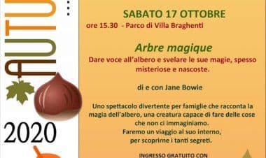 Malnate,incontro"Arbre Magique" di e con Jane Bowie