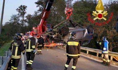 Olgiate Olona, tetto in Fiamme