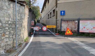 Somma, strada chiusa per manutenzione