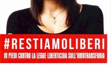 Busto Arsizio,. Manifestazione Restiamo Liberi - Busto Arsizio 24 Ottobre 2020