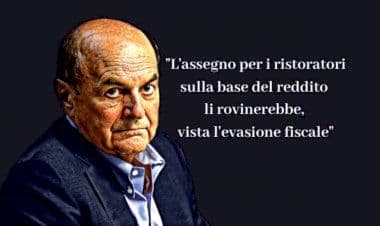 Covid, Fipe Confcommercio risponde a Bersani: "Ha preso a schiaffi chi è in difficoltà, chiesa scusa"