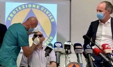 Veneto: il test rapido di Zaia