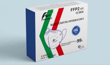 Gallarate, nuova mascherina FFP2 a 5 strati prodotta dalla Fen Garments