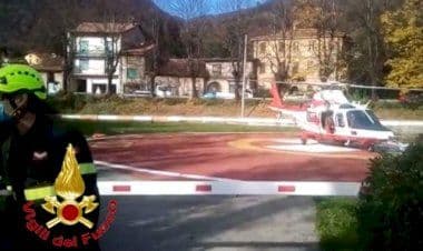 Cittiglio, i vigili del fuoco soccorrono persona