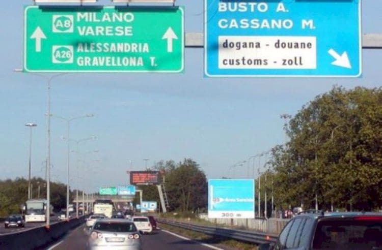 A8 Milano Varese: chiusure previste tra il 5 e il 9 ottobre