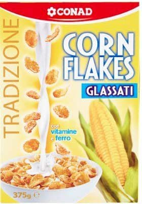 Allergene non dichiarato, Conad richiama corn flakes glassati.