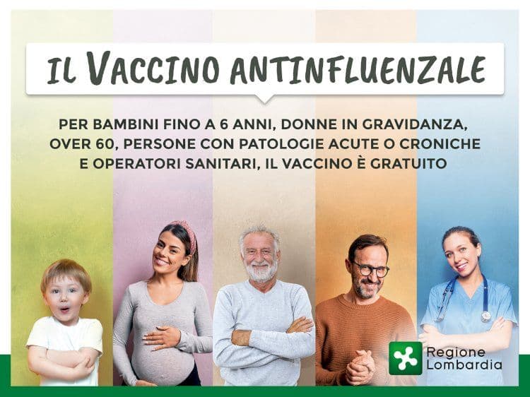Lombardia, al via la Campagna Vaccinazione Antinfluenzale 2020-2021