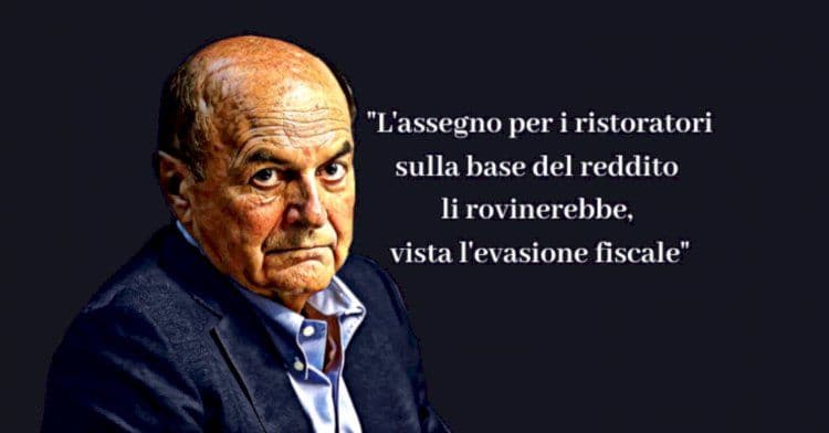 Covid, Fipe Confcommercio risponde a Bersani: "Ha preso a schiaffi chi è in difficoltà, chiesa scusa"