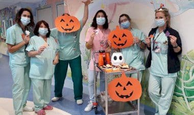 Brrrr che paura in Pediatria con il "Ponte del Sorriso"