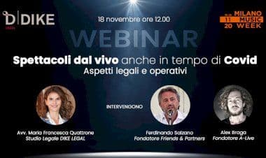 Spettacoli dal vivo in tempo di Covid: quali prospettive e quali regole