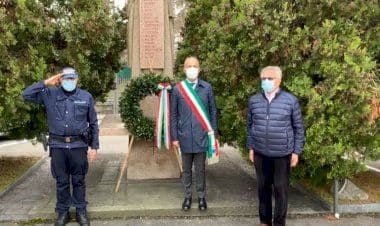 Buguggiate, festa del 4 novembre ricordata.