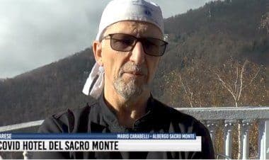 Varese, Hotel del Sacro Monte per il coronavirus