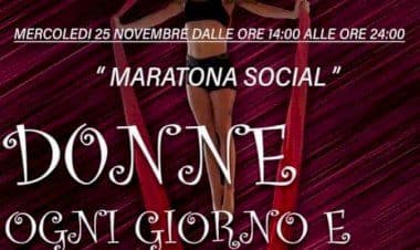 Violenza sulle donne, maratona social