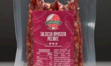 Salmonella nella salsiccia abruzzese appassita piccante